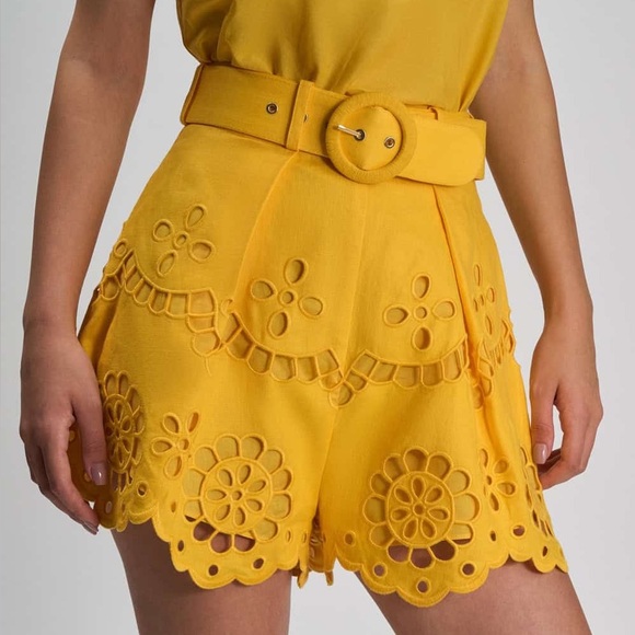 Zimmermann Pop Embroidered Shorts - Picture 10 of 11